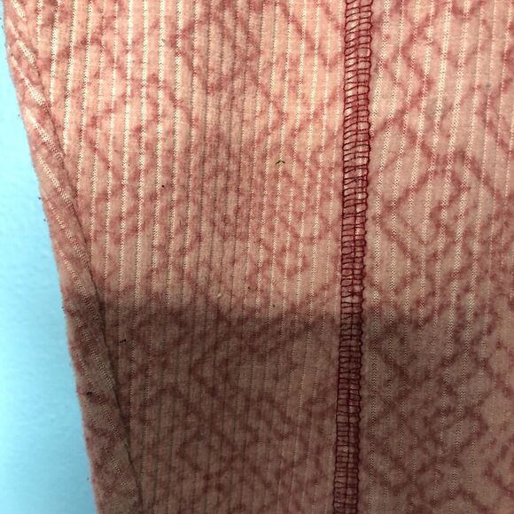 Spyder Pants Womens Medium Pink Jogger Thermal Waffle Knit Logo - Picture 5 of 7